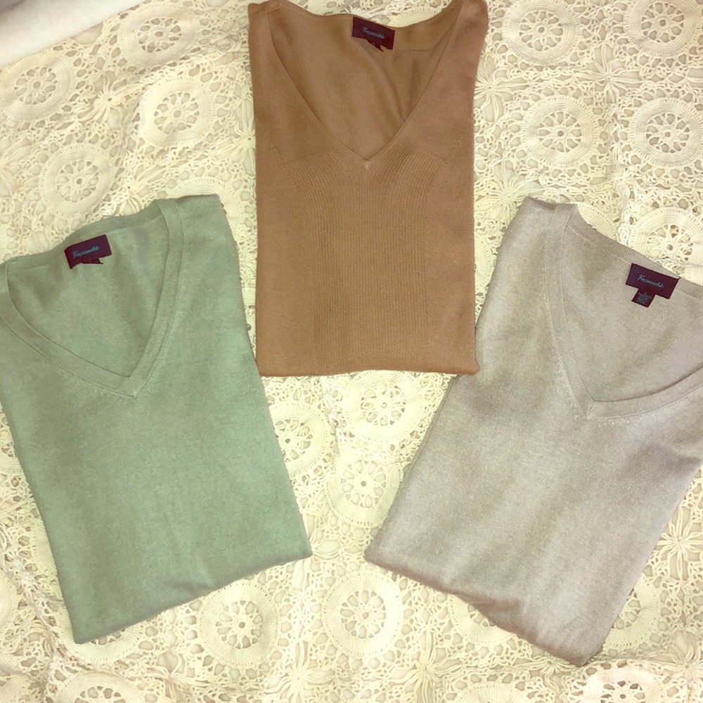 Faconnable Sweater Bundle